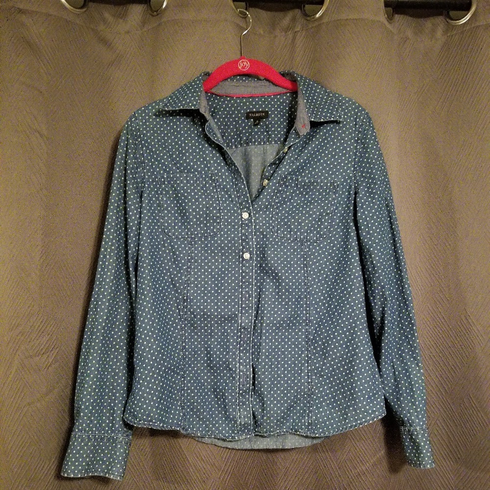 Talbots button up shirt